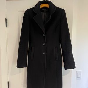 Express Cashmere blend coat. Size S. Black